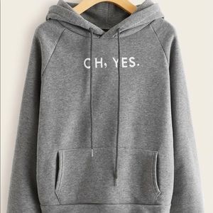 Gray hoodie